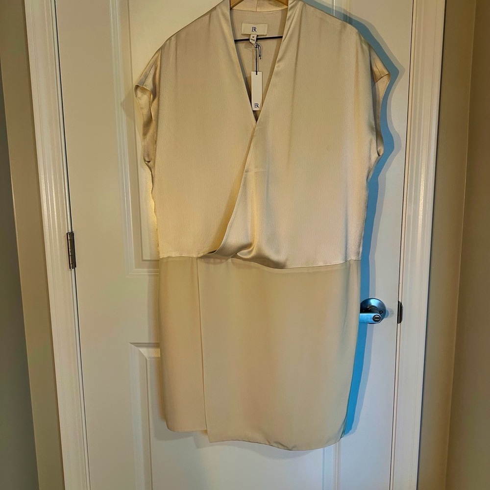 Banana Republic Cream Mini Dress